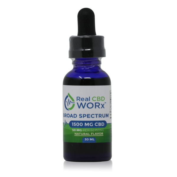 Broad Spectrum 1500 MG CBD Oil-REAL CBD