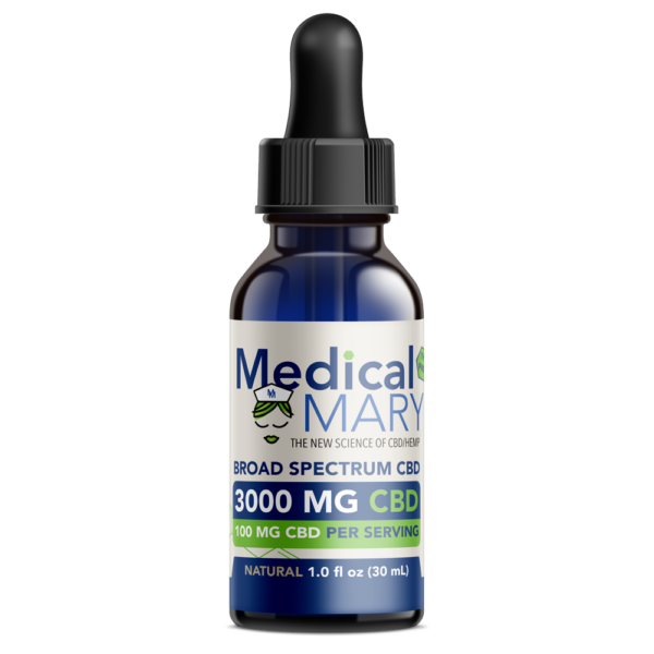 Broad Spectrum 3000 MG CBD Oil