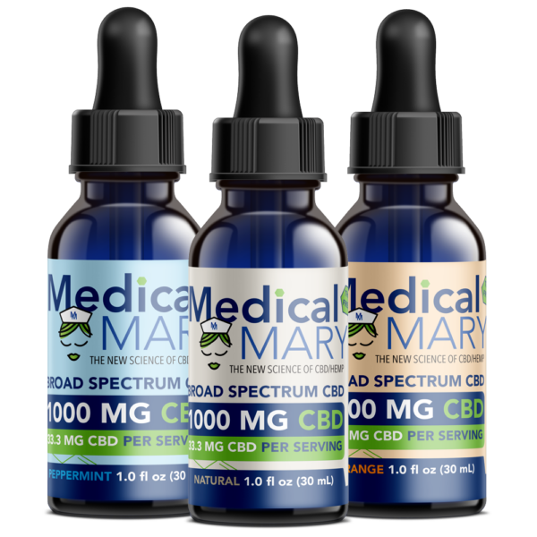 Broad Spectrum 1000 MG CBD Oil