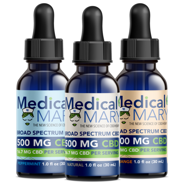 Broad Spectrum 500 MG CBD Oil